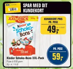 Otto Duborg Kinder Schoko-Bons XXL-Pack tilbud