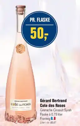 Otto Duborg Gérard Bertrand Coté des Roses tilbud