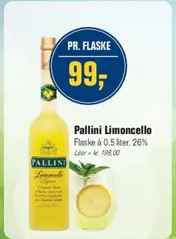 Otto Duborg Pallini Limoncello tilbud