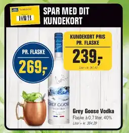 Otto Duborg Grey Goose Vodka tilbud