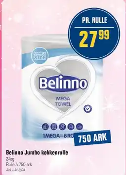 Otto Duborg Belinno Jumbo køkkenrulle tilbud