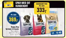 Otto Duborg Happy Dog Tørfoder til hunde tilbud