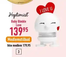 Imerco Hoptimist Baby Bimble Love tilbud