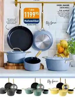 Imerco Gryde- og pandesæt, 7 dele tilbud