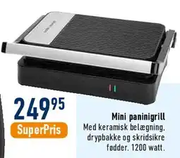 Imerco Mini paninigrill tilbud