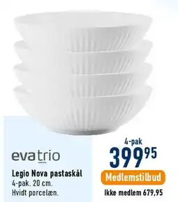 Imerco Legio Nova pastaskål tilbud