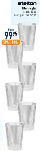 Imerco Plastro glas (6-pak) tilbud
