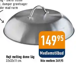 Imerco Højt melting dome låg tilbud
