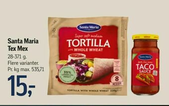 Føtex Santa Maria Tex Mex tilbud