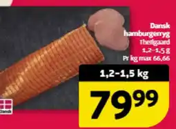 Løvbjerg Dansk hamburgerryg tilbud