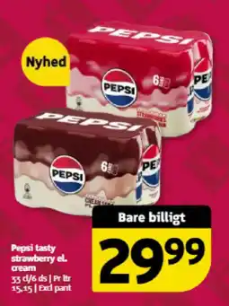 Løvbjerg Pepsi tasty strawberry el. cream tilbud