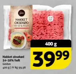 Løvbjerg Gestus Hakket oksekød 14-18% fedt tilbud