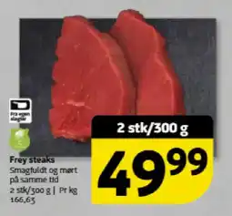 Løvbjerg Frey steaks tilbud