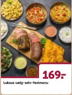 Løvbjerg Luksus vælg-selv-festmenu tilbud