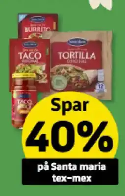 Løvbjerg På Santa maria tex-mex tilbud