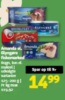 Løvbjerg Amanda el. Glyngøre fiskemarked tilbud