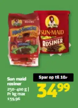 Løvbjerg Sun maid rosiner tilbud