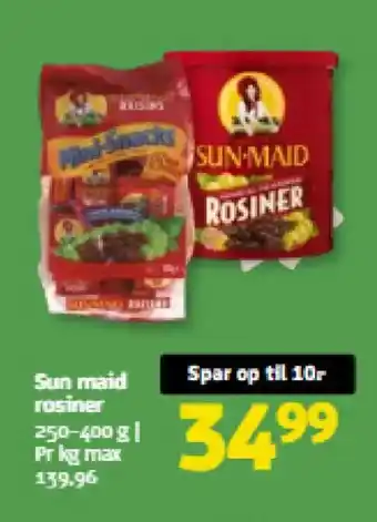 Løvbjerg Sun maid rosiner tilbud
