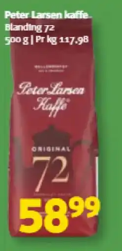 Løvbjerg Peter Larsen kaffe Blanding 72 tilbud