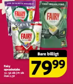Løvbjerg Fairy opvasketabs tilbud