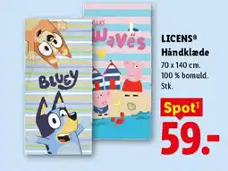 Lidl LICENS® Håndklæde tilbud