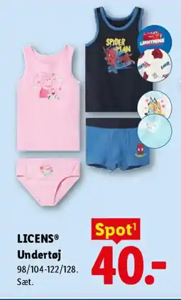 Lidl LICENSⓇ Undertøj tilbud