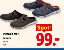 Lidl ESMARA MEN Sabots tilbud