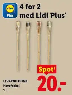 Lidl LIVARNO HOME Havefakkel tilbud