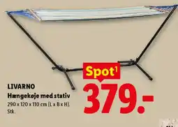 Lidl LIVARNO Hængekøje med stativ tilbud