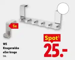 Lidl W5 Knagerække eller kroge tilbud