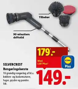 Lidl SILVERCREST Rengøringsbørste tilbud