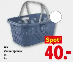 Lidl W5 Vasketøjskurv tilbud