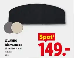Lidl LIVARNO Trinmåttesæt tilbud