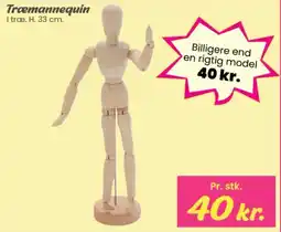 Hi five Træmannequin tilbud