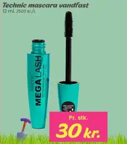 Hi five Technic mascara vandfast tilbud