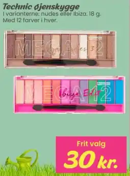 Hi five Technic øjenskygge tilbud