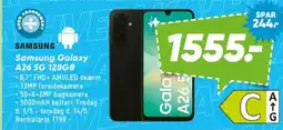 Bilka Samsung Galaxy A26 5G 128GB tilbud