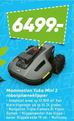 Bilka Mammotion Yuka Mini 2 robotplæneklipper tilbud