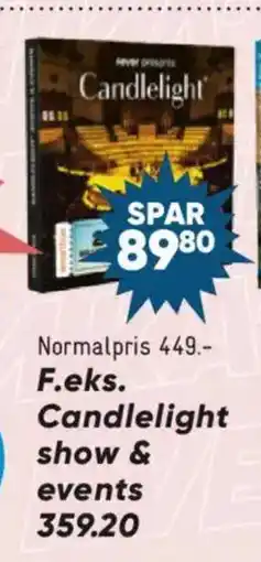 Bilka Candlelight show & events tilbud