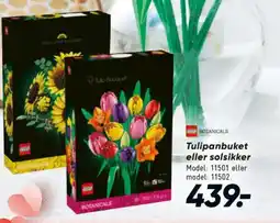 Bilka Tulipanbuket eller solsikker tilbud