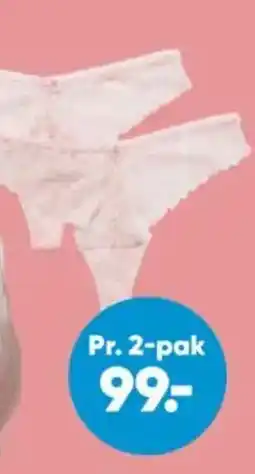 Bilka 2-pak trusser tilbud