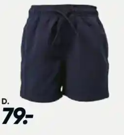 Bilka Badeshorts ensfarvet. tilbud