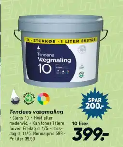 Bilka Tendens vægmaling tilbud