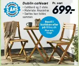 Bilka Dublin cafésæt tilbud