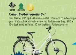 Bilka SCO E-Metropolis 8- I tilbud