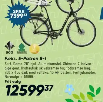 Bilka SCO E-Patron 8- I tilbud