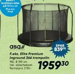 Bilka Elite Premium Inground 366 trampolin tilbud