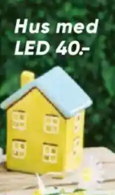 Bilka Hus med LED tilbud