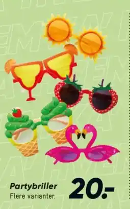 Bilka Partybriller tilbud