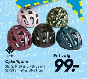 Bilka SCO Cykelhjelm tilbud